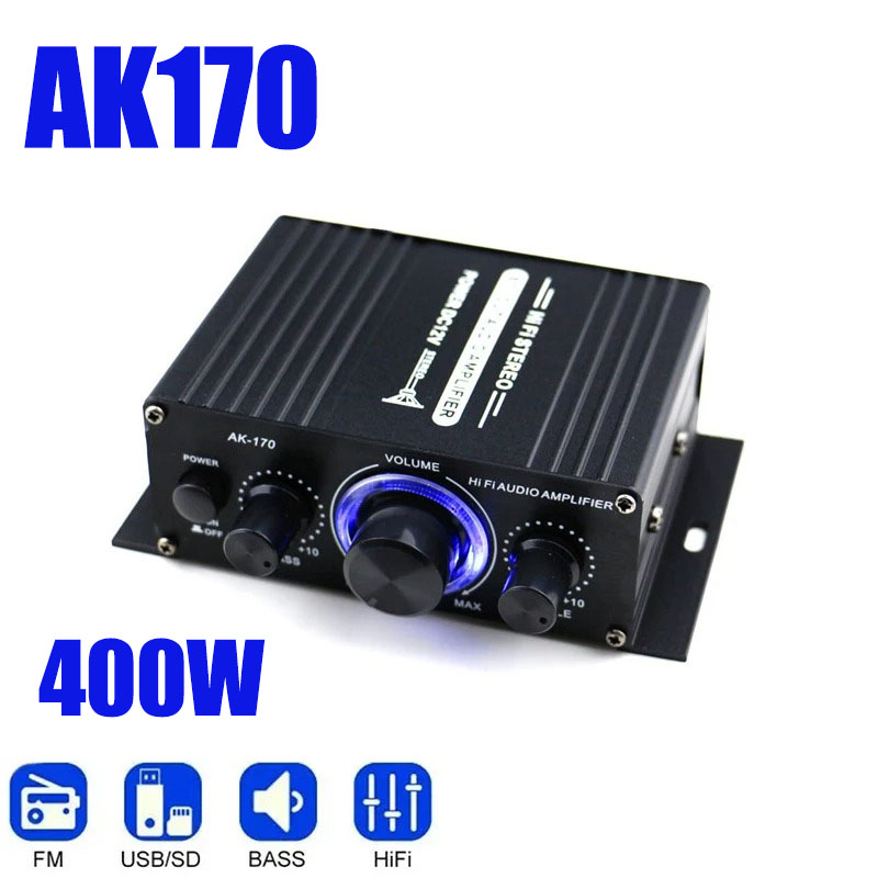 Audio Music Generator - AK170 Mini Digital Power Audio Auto