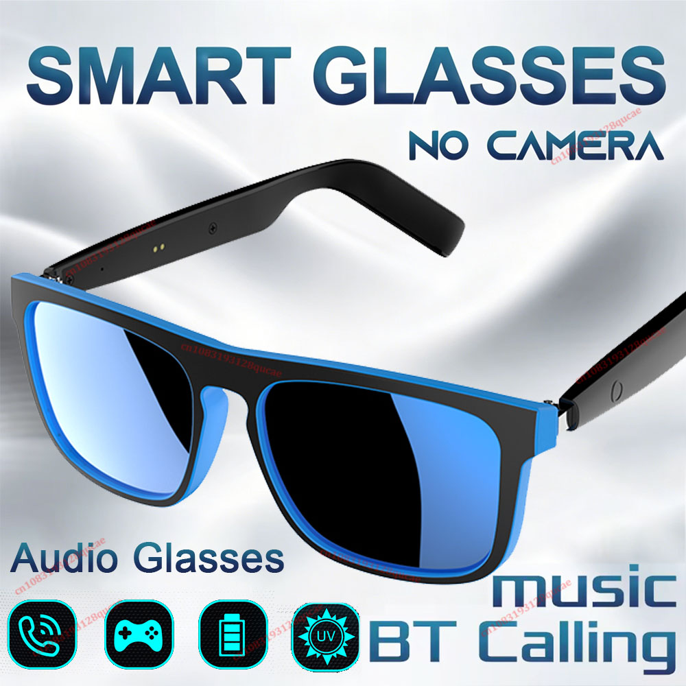 Audio Music Voice - 2026 Smarte Audio-Brille mit Touch-Open-Hördesign, Leichtgewichtig,
