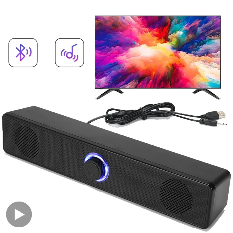 Audio Music System For Home - Soundbar Computer PC TV Laptop Desktop