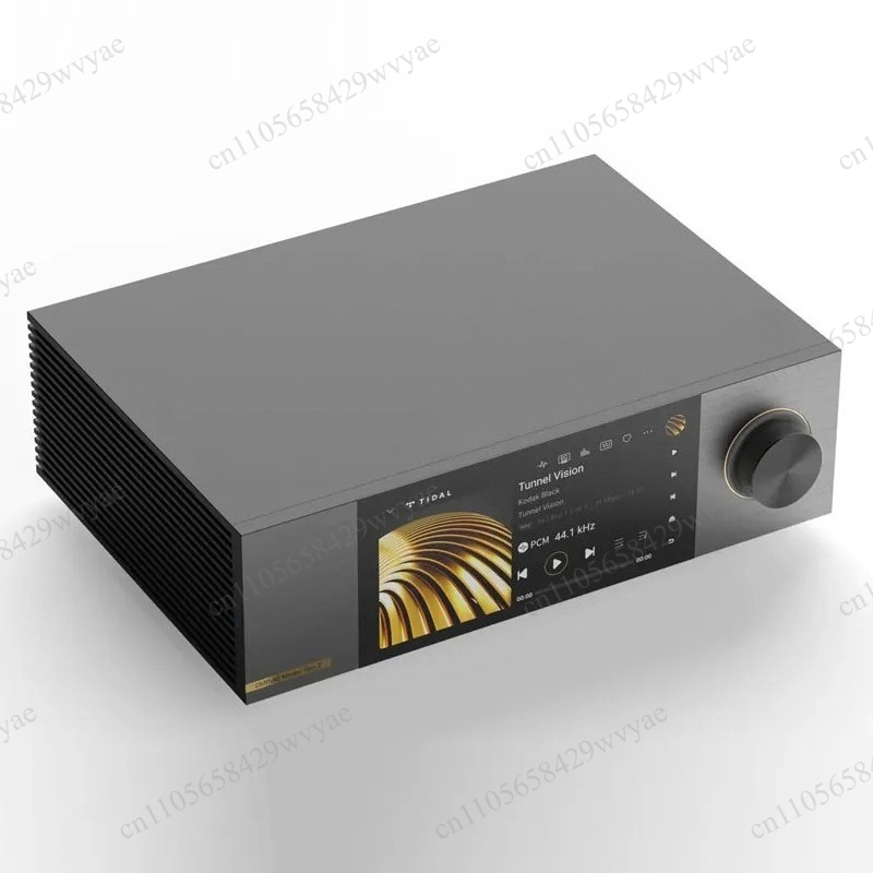 Audio Music Editing - Schwarzer Desktop-Hi-Fi-Netzwerk-Musik-Streamer DAC-Player, Gen2 Master Edition