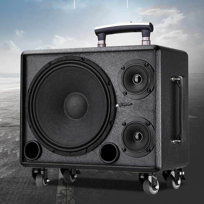 Audio Music Songs - Outdoor-Lautsprecher mit Tragegriff Tragbarer Bluetooth-Lautsprecher K-Song
