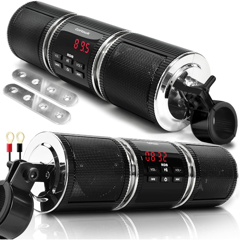 Audio Music Player - Bluetooth Audio Motorrad Stereo Lautsprecher Motorrad