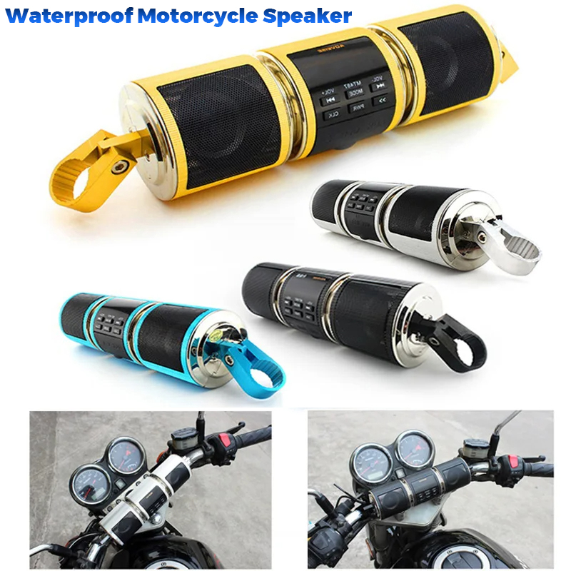 Audio Music Player - Motorrad Audio FM Radio AUX USB
