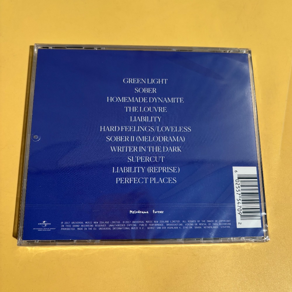 CD 'Melodrama' Lorde Pop Elekt – Audio Music Editing Bewertung und Preis