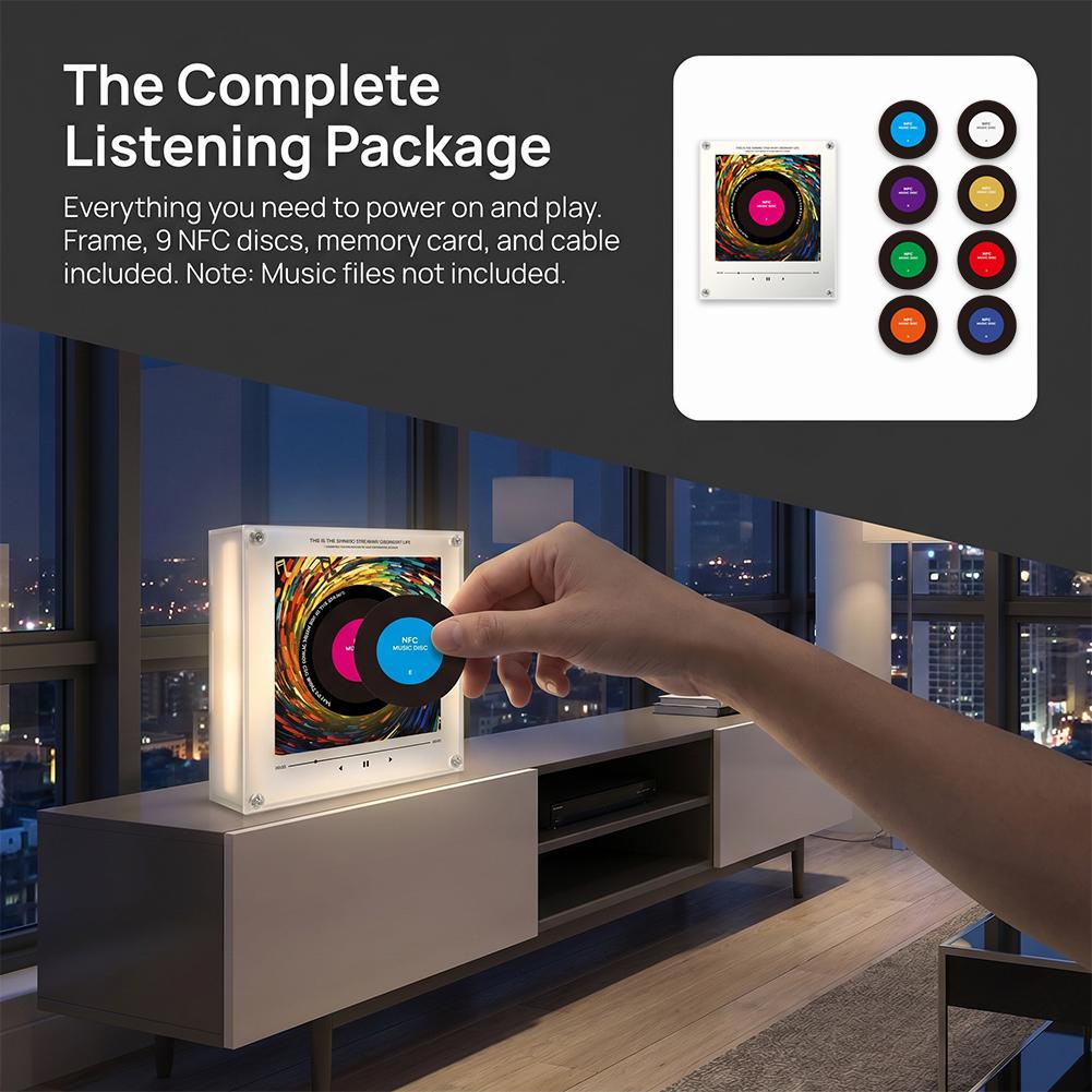 NFC-Sensor-Songplayer-Nachtlic – Audio Music Songs Bewertung und Preis