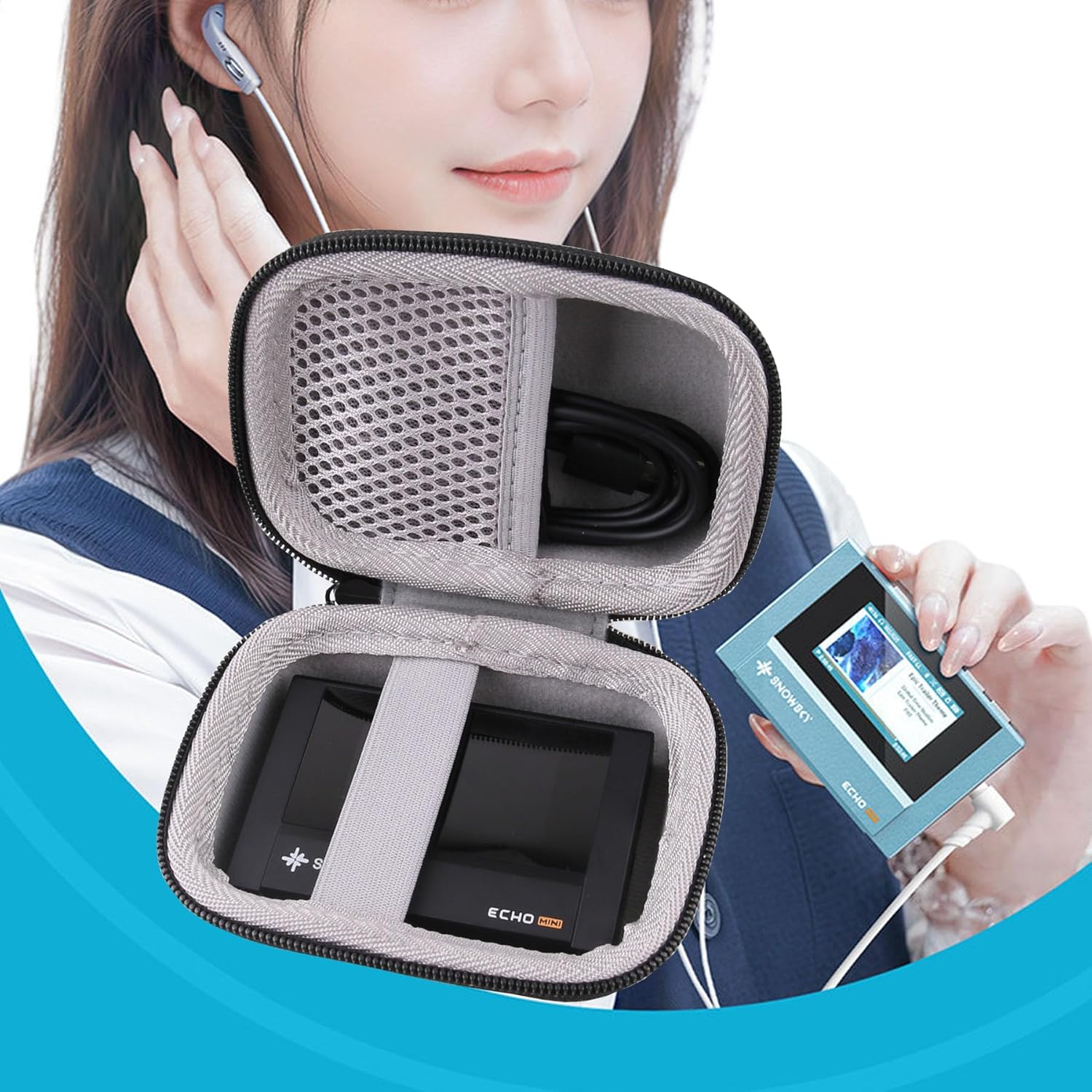 Harte EVA-Tragetasche für MECH – Audio Music Player Bewertung und Preis