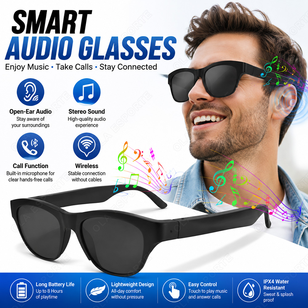 Intelligente Audio-Brille Blue – Audio Music Voice Bewertung und Preis