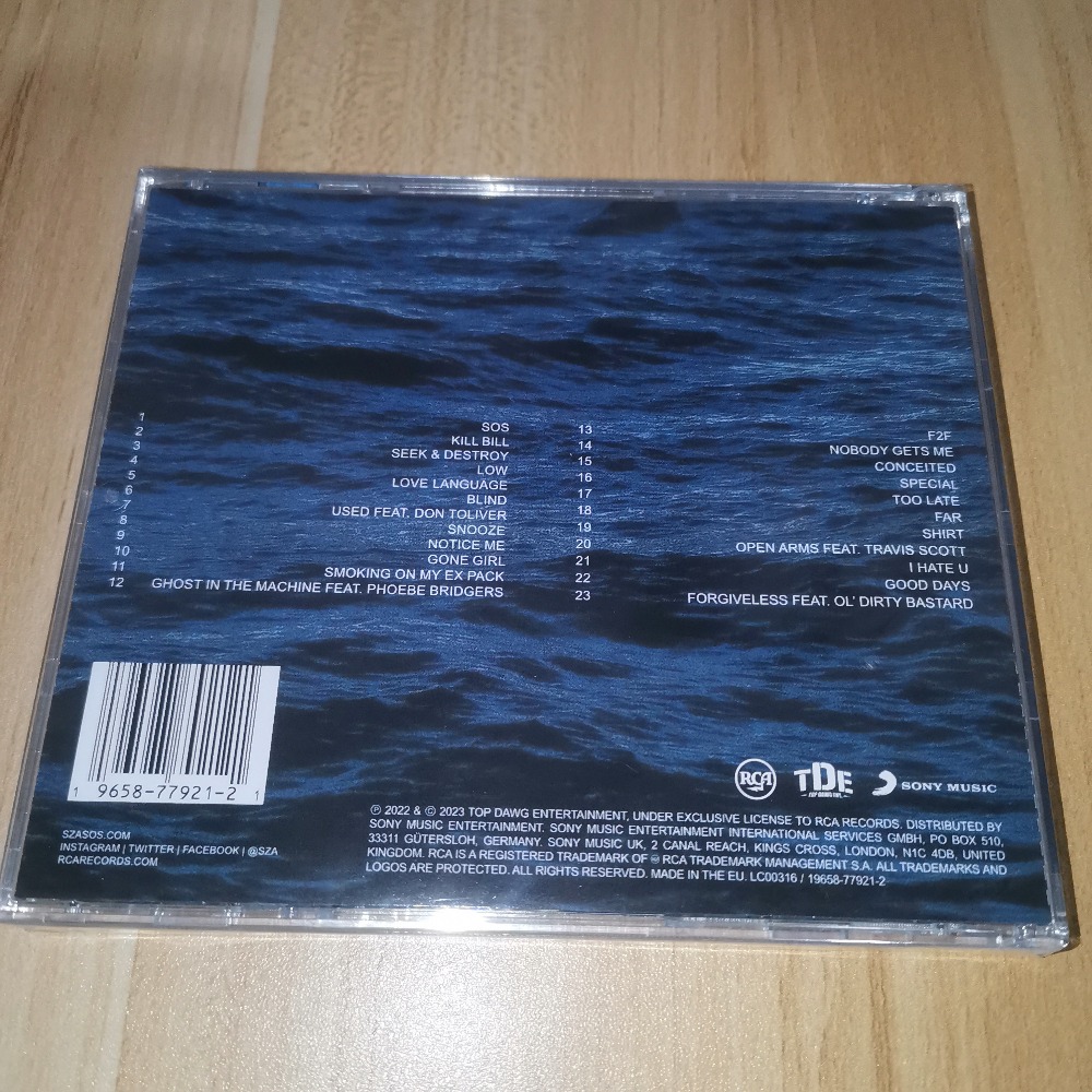 SZA SOS CD R&B Pop Soul Musika – Audio Music Songs Bewertung und Preis