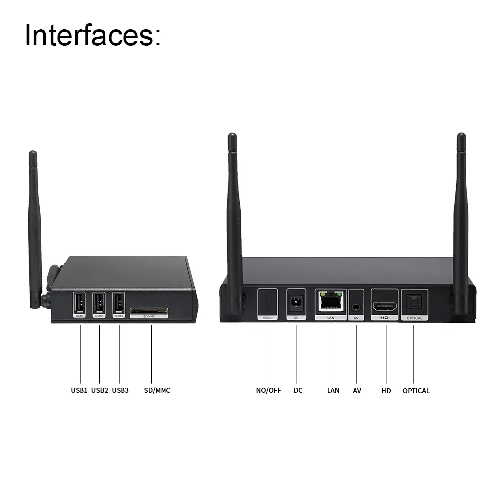 4K-Netzwerk-Android-Digital-Si – Audio Music Image Bewertung und Preis
