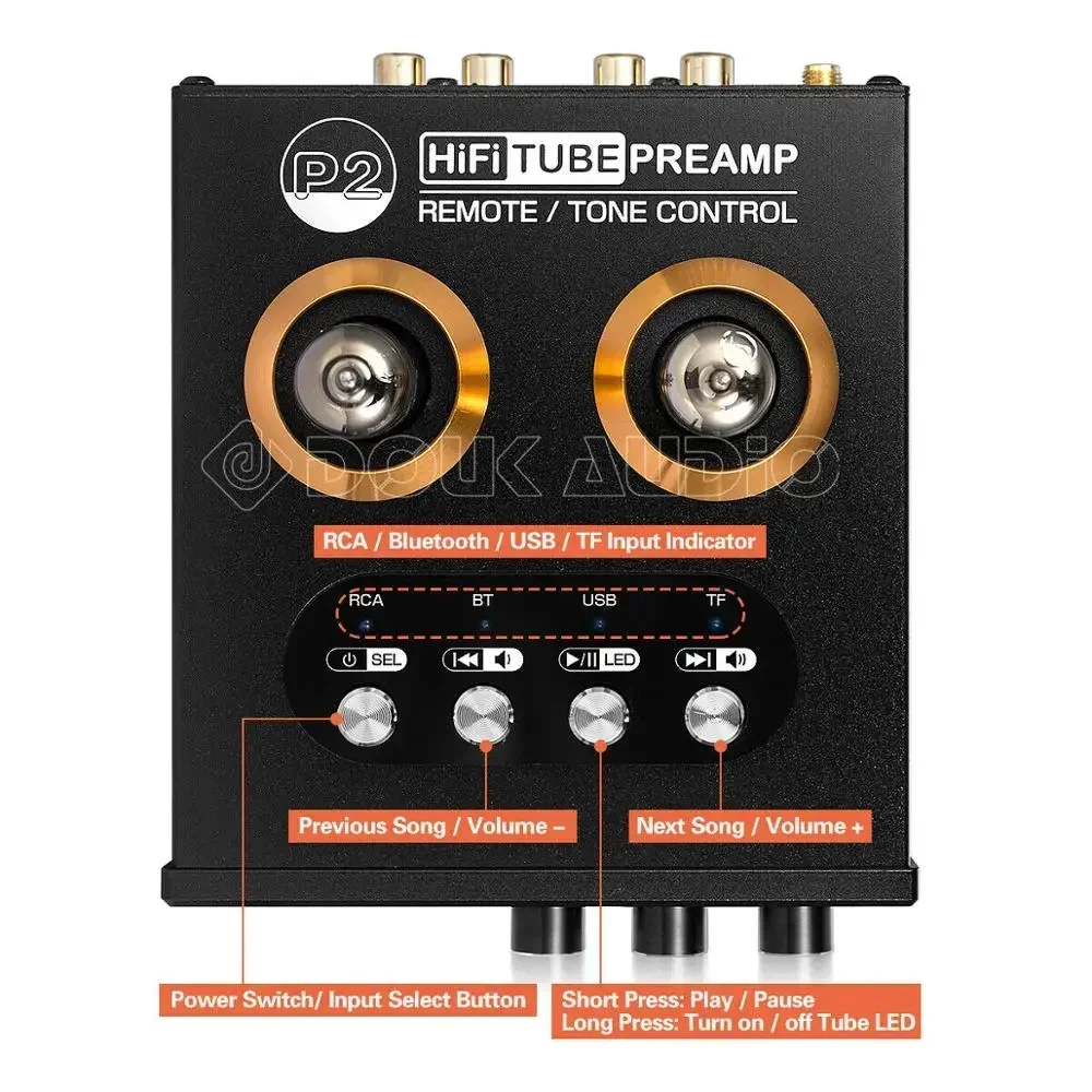 Douk Audio P2 HiFi Vakuum Tube – Audio Player With Youtube Music Bewertung und Preis
