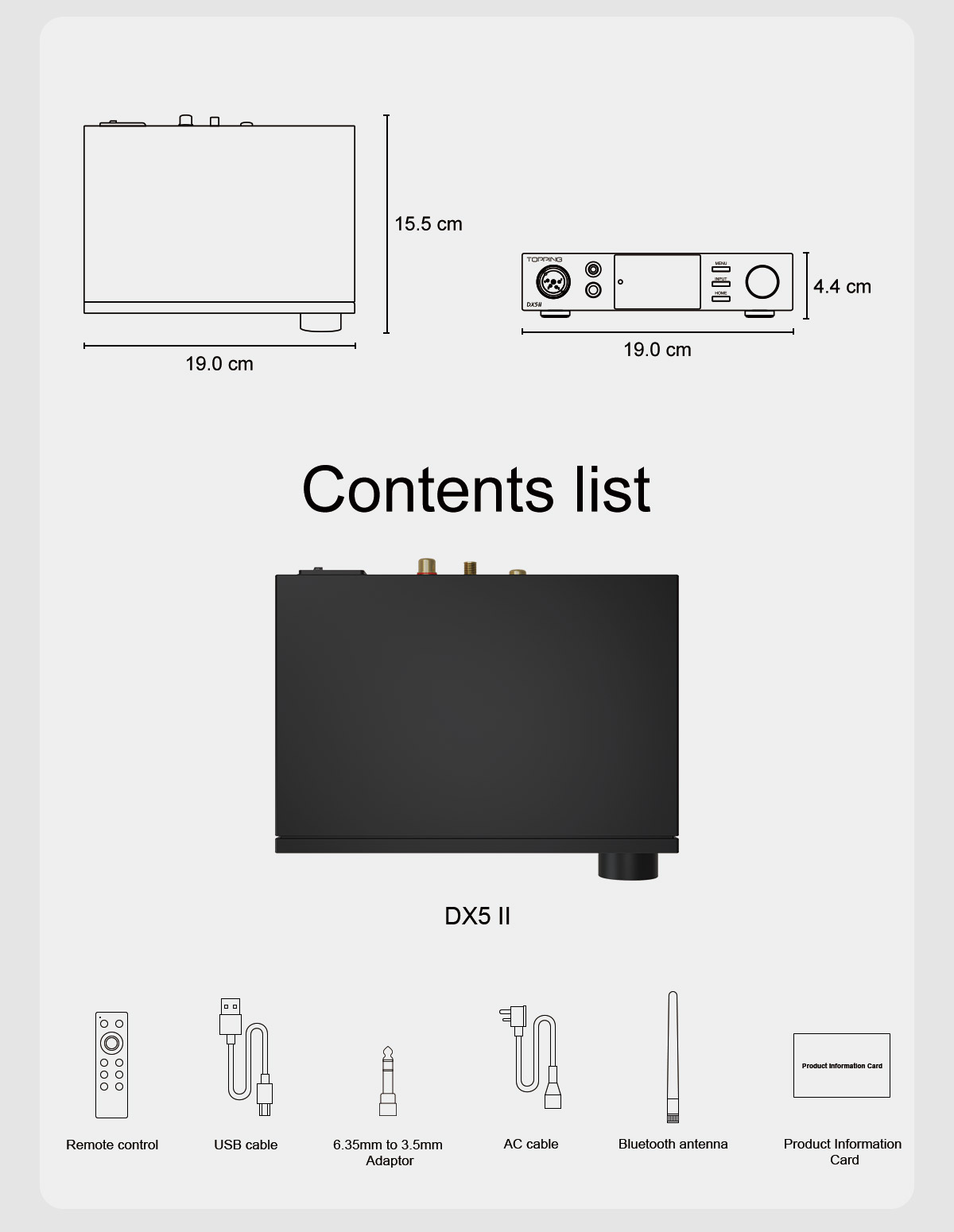Topping DX5II DX5 II Digital M – Audio Music Generator Bewertung und Preis